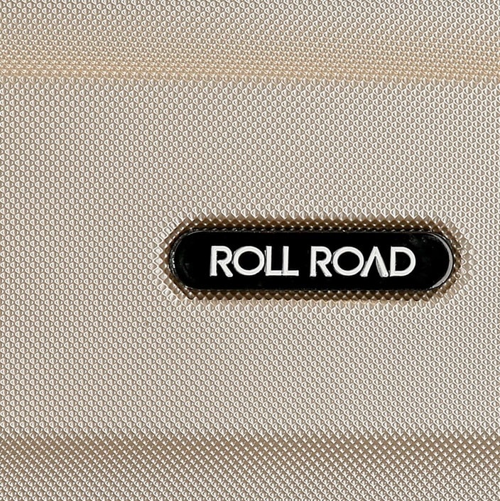 Lasten matkalaukku Roll Road Flex Expandable Beige