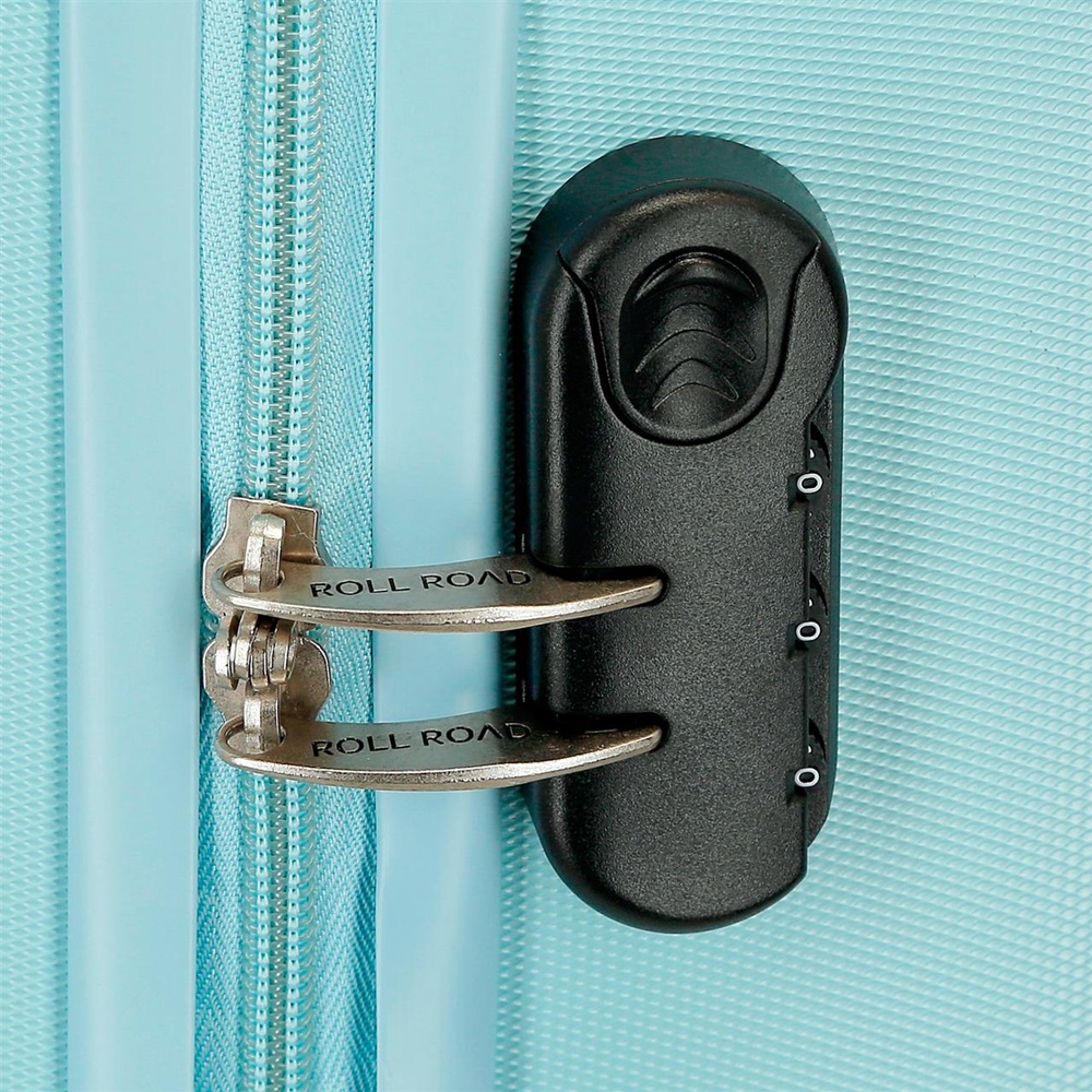 Lasten matkalaukku Roll Road Flex Ice Blue