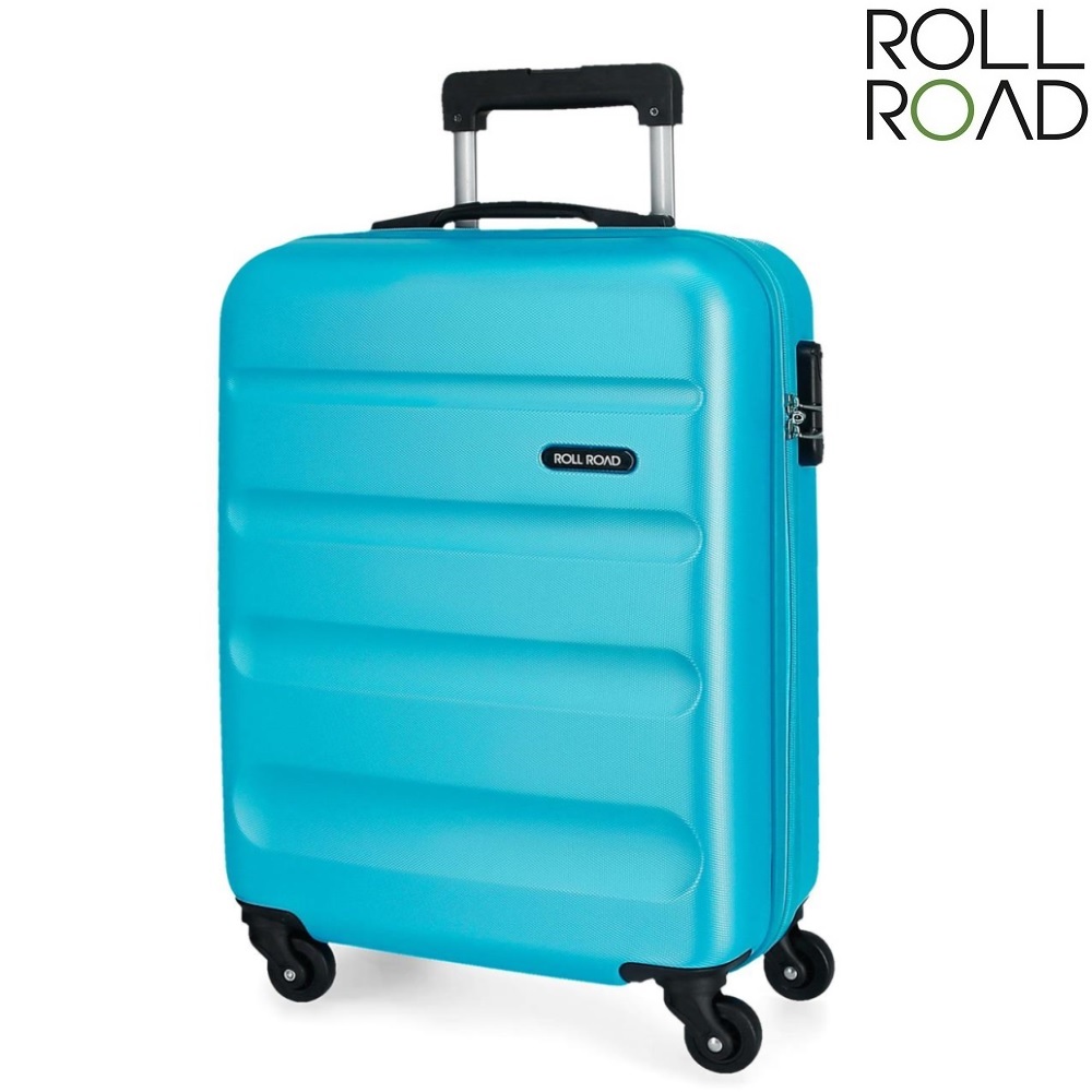 Lasten matkalaukku Roll Road Flex Light Blue