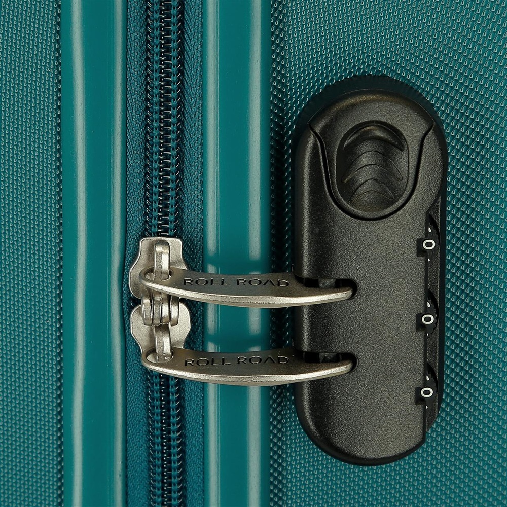 Lasten matkalaukku Roll Road Flex Ocean Green