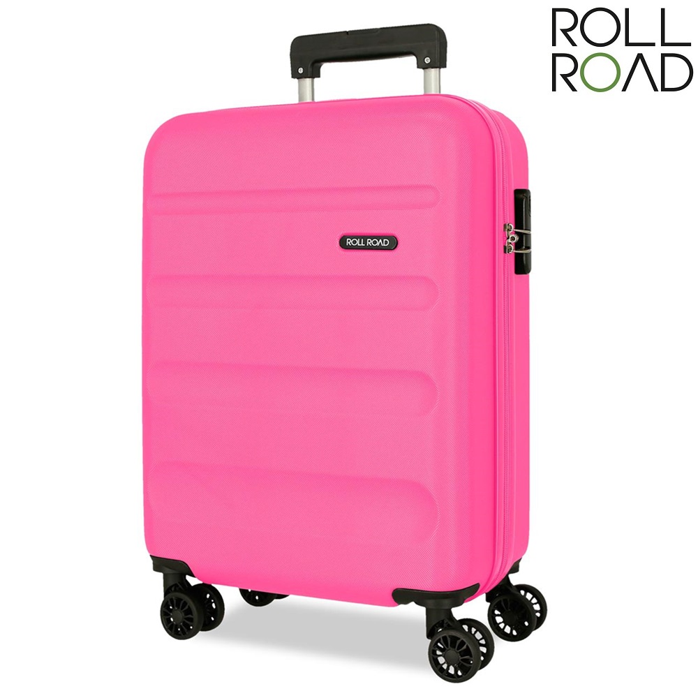 Lasten matkalaukku Roll Road Flex Cerise