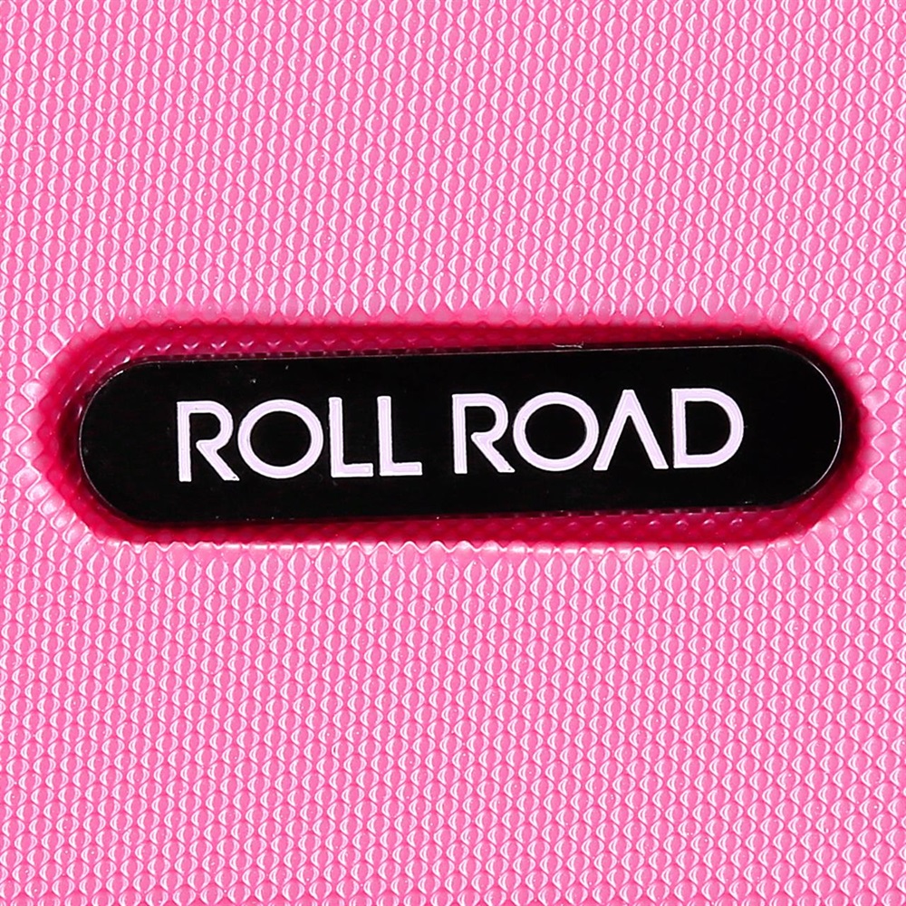 Lasten matkalaukku Roll Road Flex Cerise