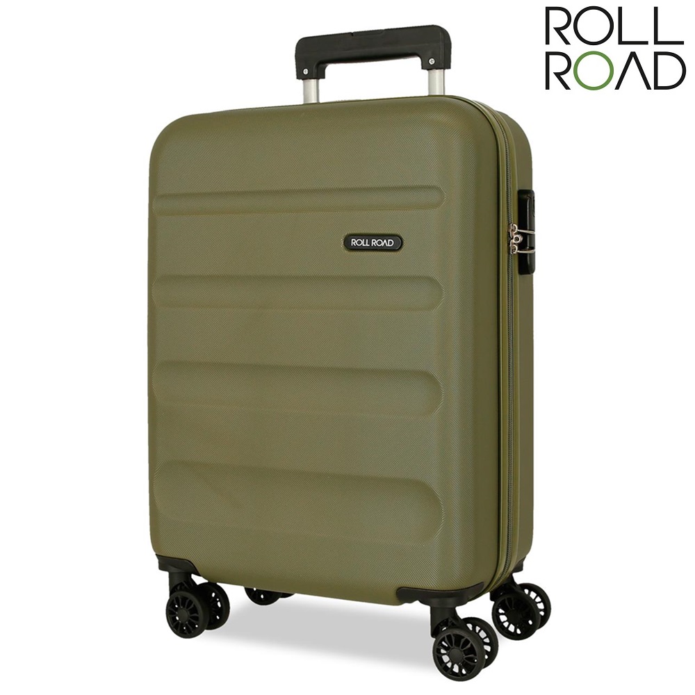 Lasten matkalaukku Roll Road Flex Khaki