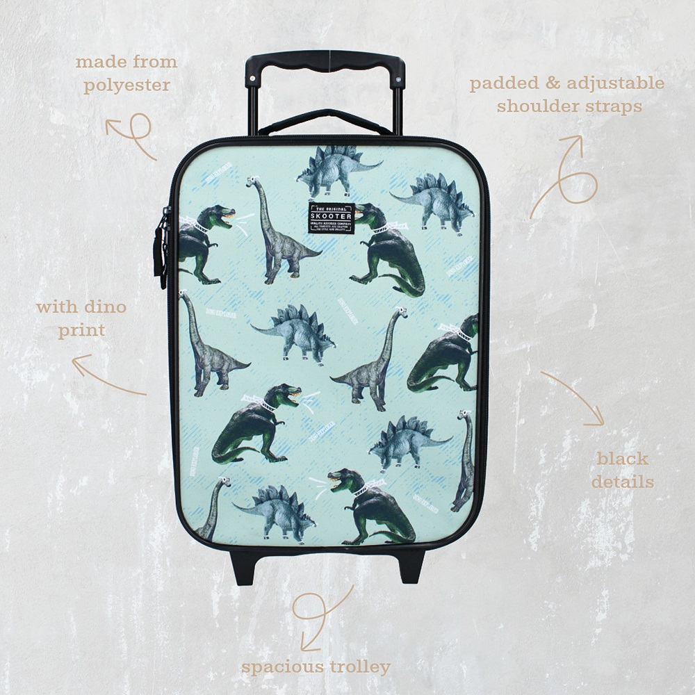 Lasten Matkalaukku - Skooter Boundless Dino