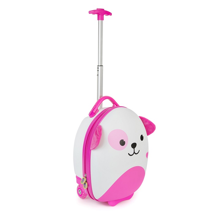 Lasten Matkalaukku Tiny Trekker Pink Dog