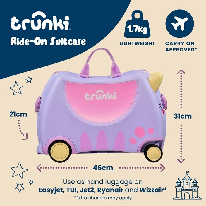 Lasten Matkalaukku - Trunki Glide Cassie the Cat