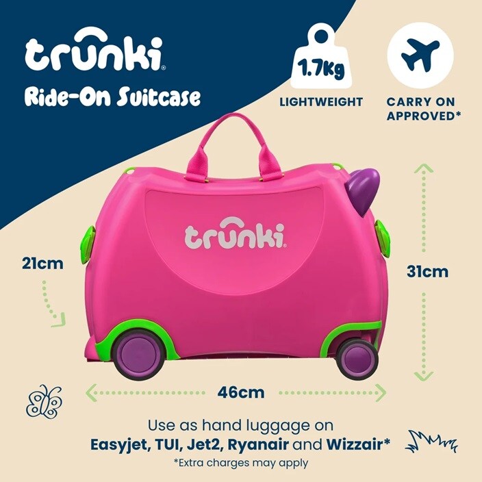 Lasten Matkalaukku - Trunki Glide Trixie