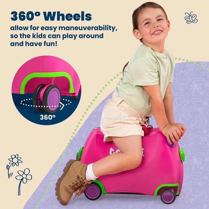 Lasten Matkalaukku - Trunki Glide Trixie