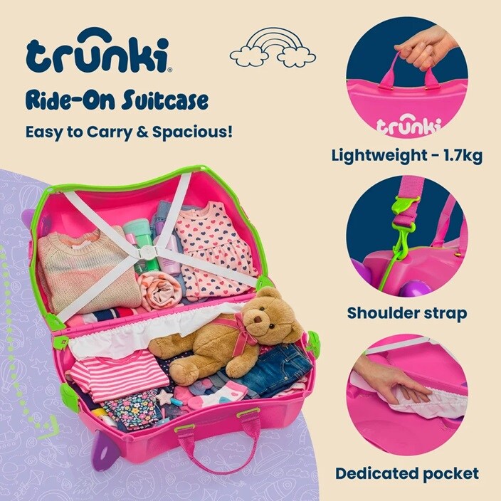 Lasten Matkalaukku - Trunki Glide Trixie