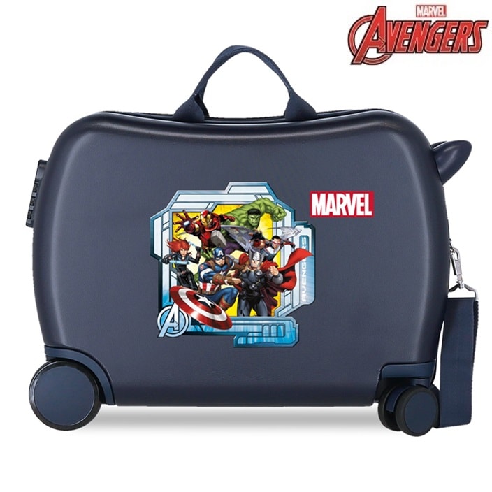 Lasten päälläistuttava matkalaukku Avengers Portal
