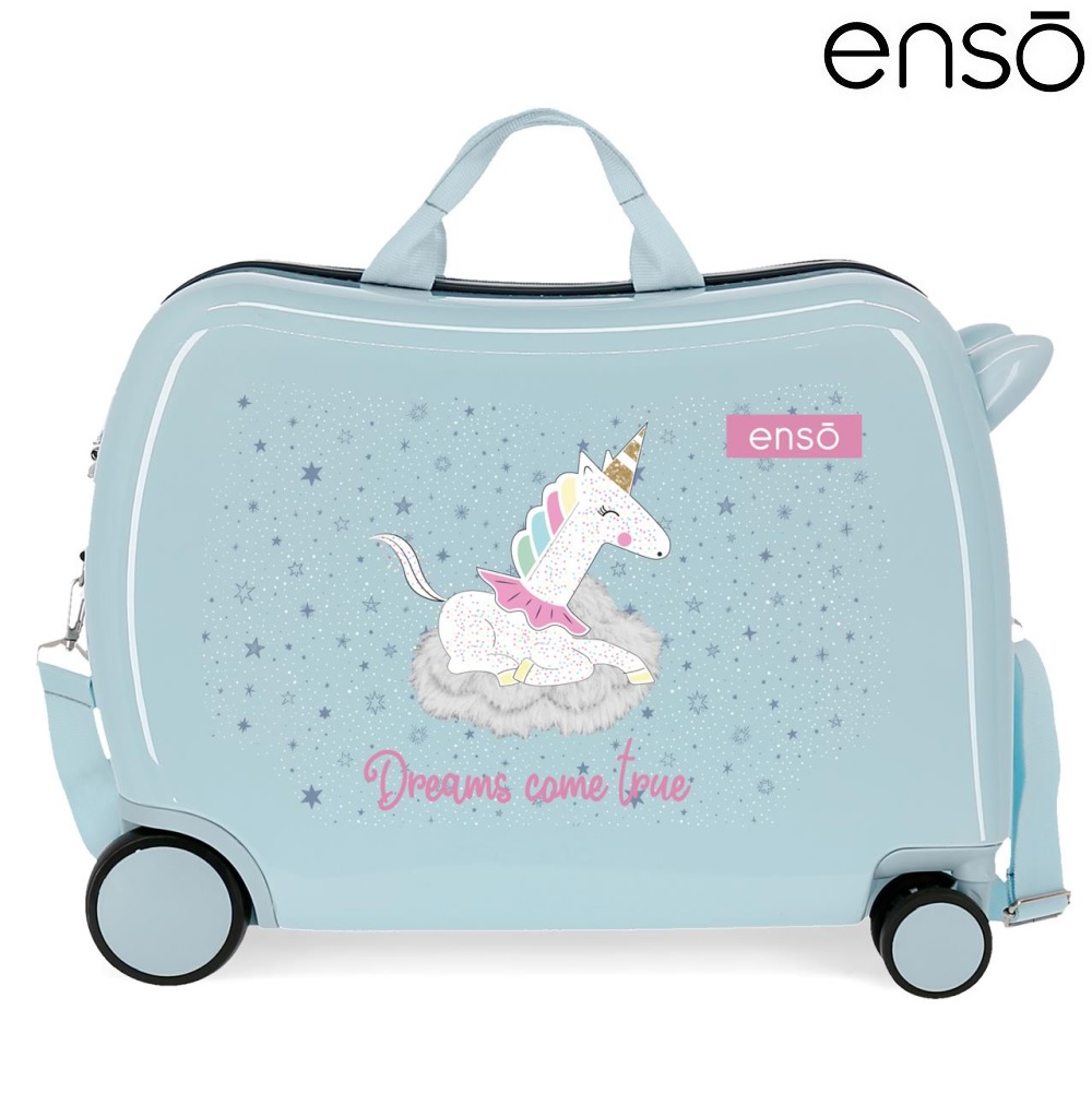Lasten päälläistuttava matkalaukku Enso Dreams Come True
