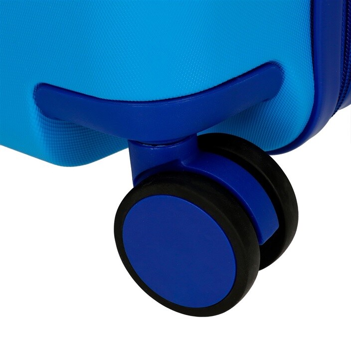 Lasten päälläistuttava matkalaukku Iron Friends Blue