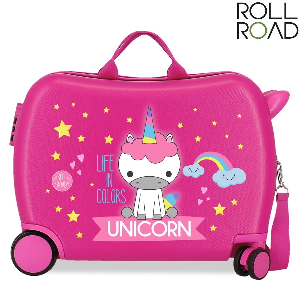 Lasten Matkalaukku - Roll Road Little Me Unicorn Lasten Matkalaukku - Roll Road Little Me Unicorn