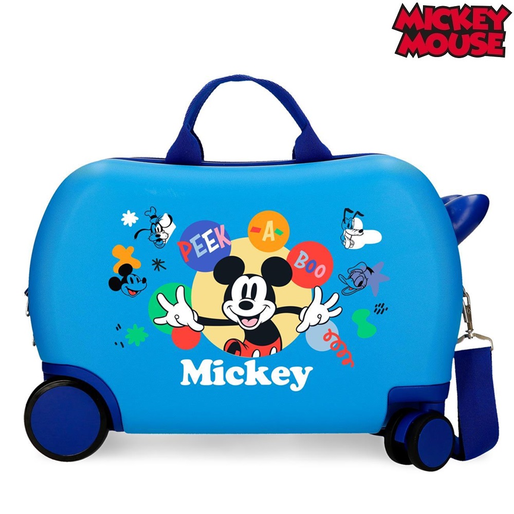 Lasten matkalaukku Mickey Mouse Peek A Boo