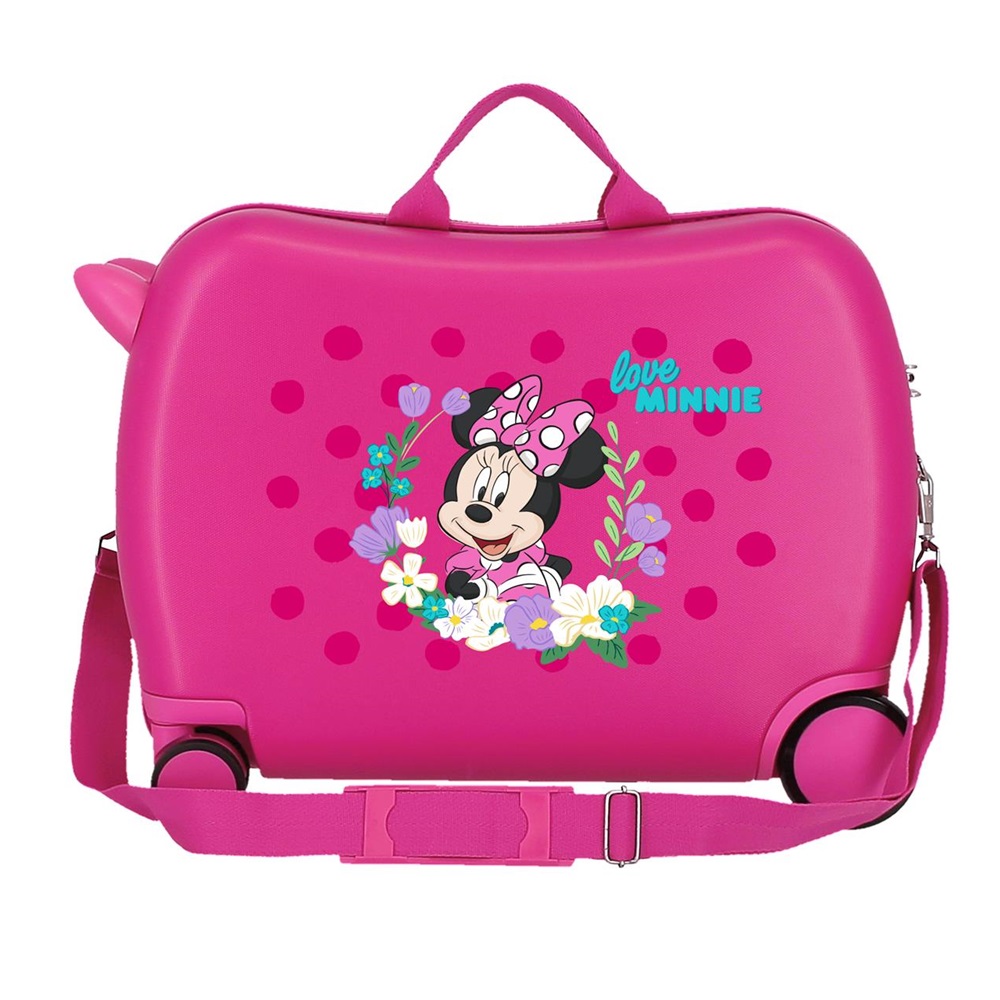 Lasten päälläistuttava matkalaukku Minnie Mouse Golden Days