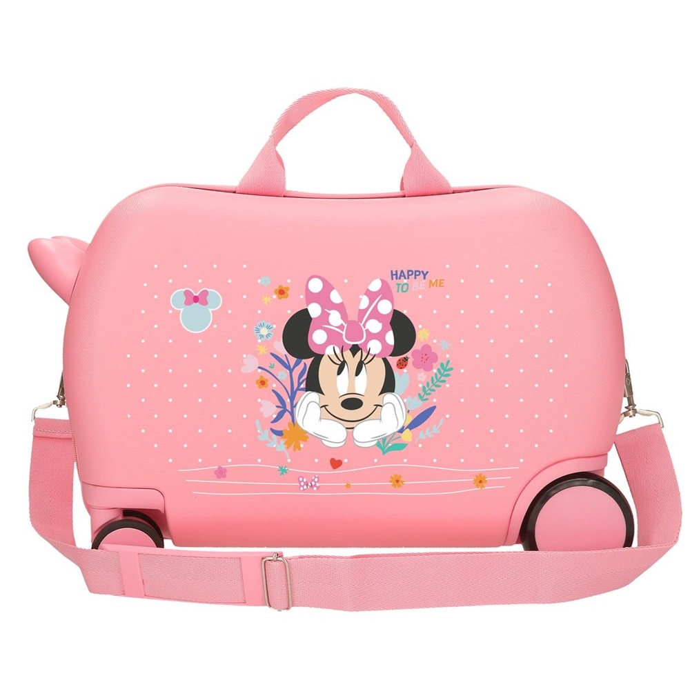 Lasten matkalaukku Minnie Mouse Happy To Be Me Lasten matkalaukku Minnie Mouse Happy To Be Me