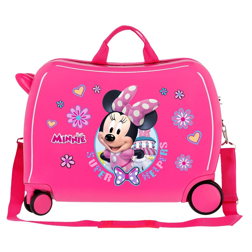 Lasten päälläistuttava matkalaukku Minnie Mouse Super Helpers