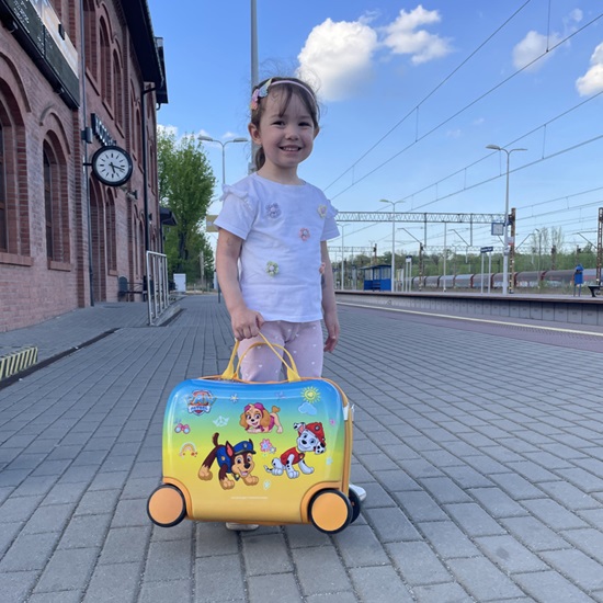 Lasten päälläistuttava matkalaukku Paw Patrol Travel