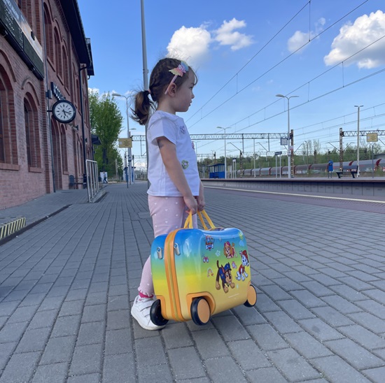 Lasten päälläistuttava matkalaukku Paw Patrol Travel
