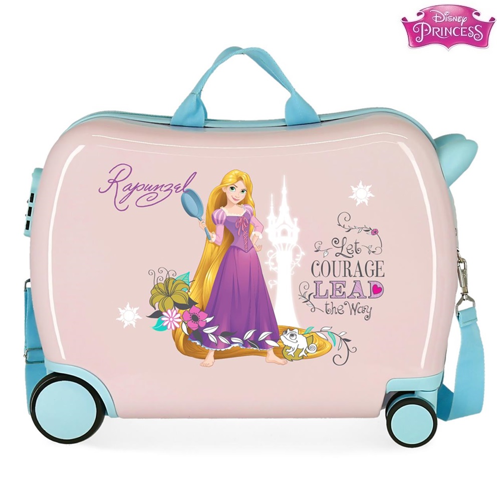 Lasten päälläistuttava matkalaukku Disney Princesses Rapunzel