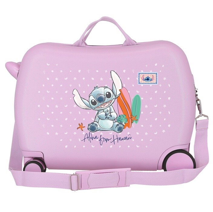 Lasten päälläistuttava matkalaukku Stitch Aloha from Hawaii