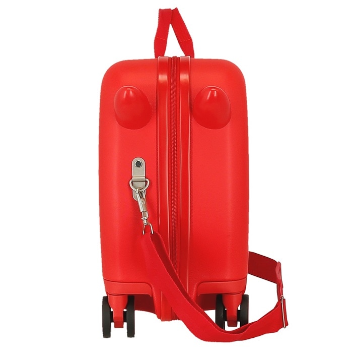 Lasten päälläistuttava matkalaukku Cars McQueen Red