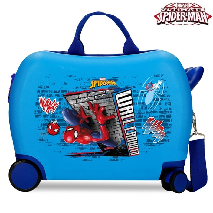 Lasten päälläistuttava matkalaukku Spiderman Wall Crawler