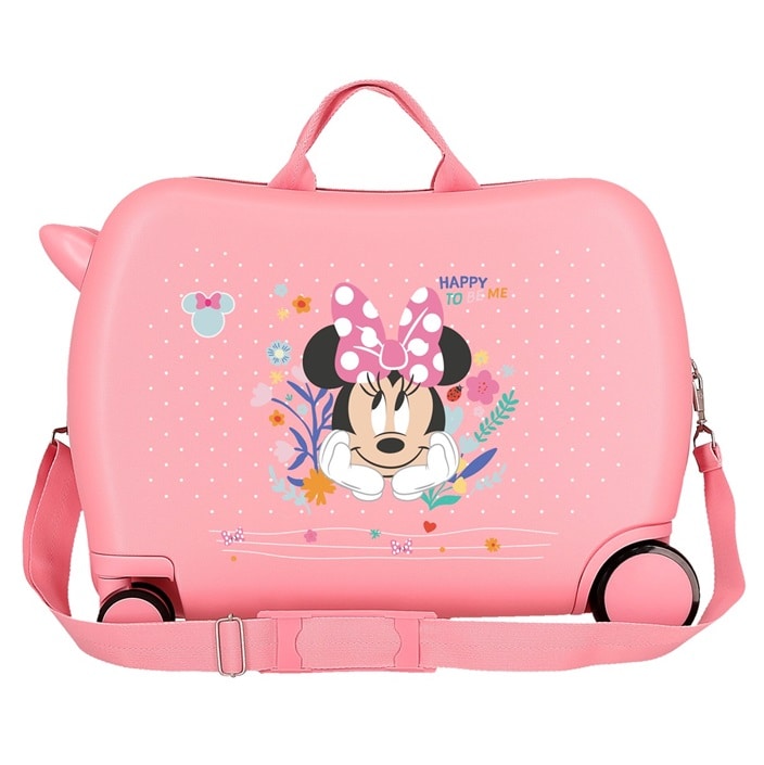 Lasten päälläistuttava matkalaukku Minnie Mouse Happy To Be Me
