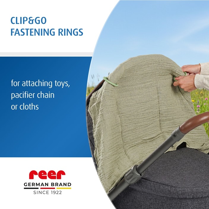 Rengas Rattaisiin - Reer Clip&Go Fastening Rings