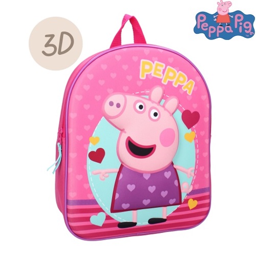 Lasten reppu Peppa Pig Never Stop