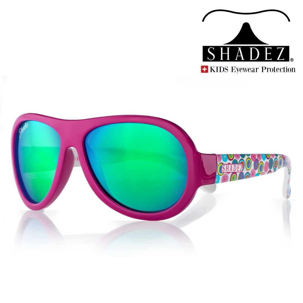 Aurinkolasit lapselle Shadez Junior Psychedelic Fuchsia