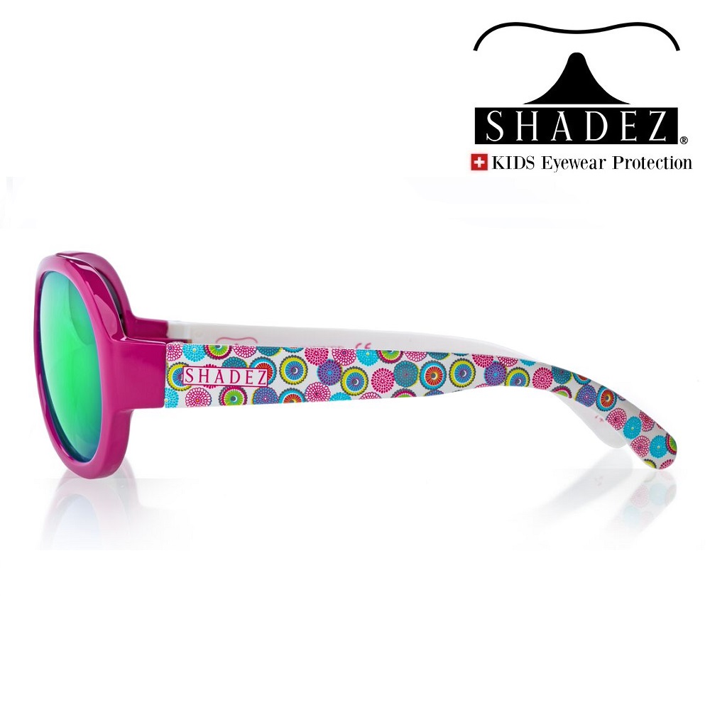 Aurinkolasit lapselle Shadez Junior Psychedelic Fuchsia