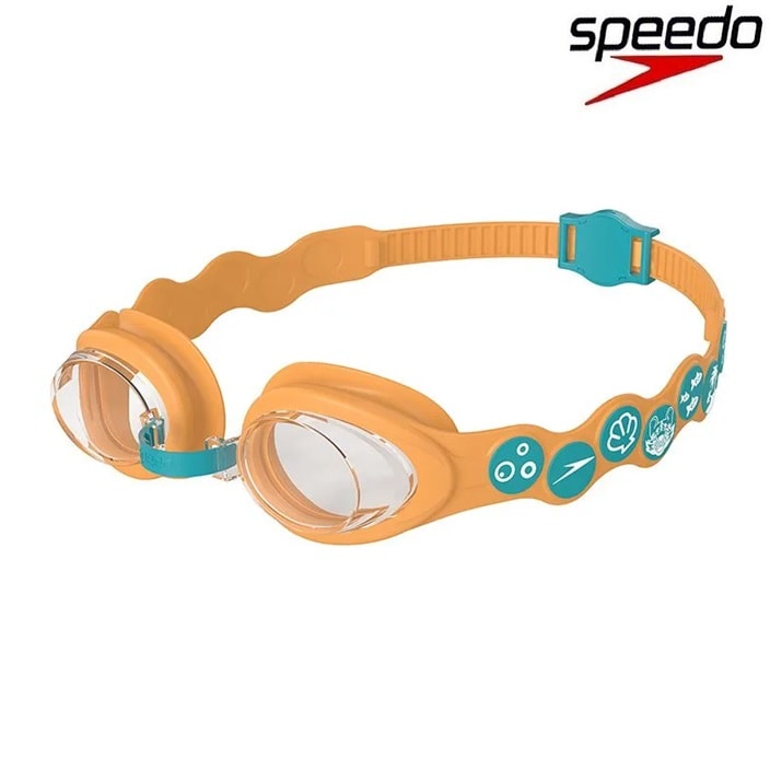 Lasten uimalasit Speedo Spot Apricot