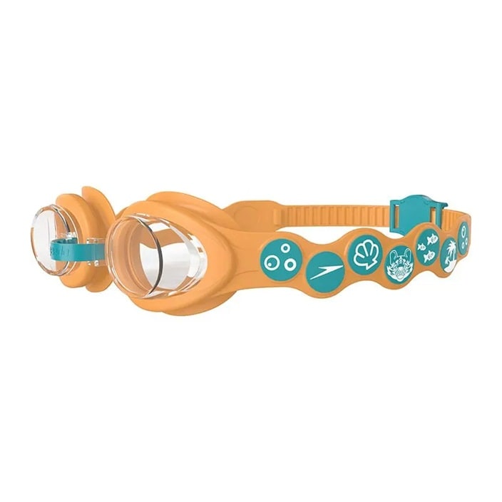 Lasten uimalasit Speedo Spot Apricot