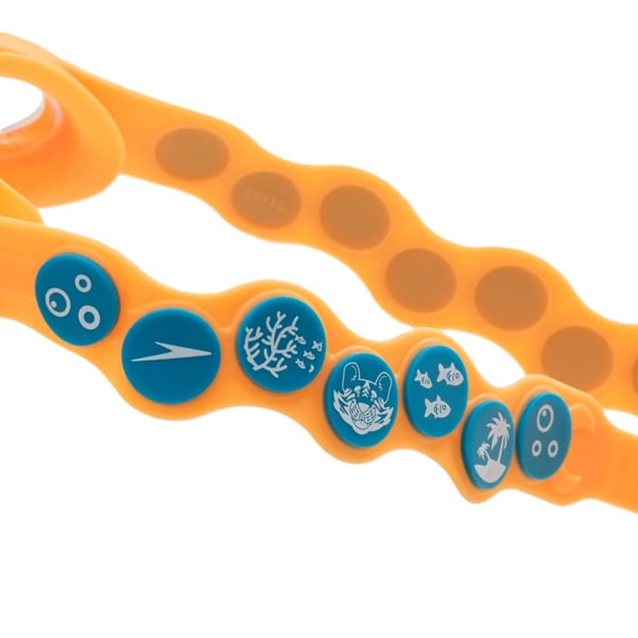 Lasten uimalasit Speedo Spot Apricot