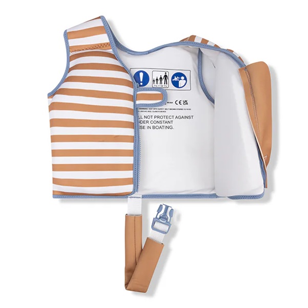 Lasten uimaliivi Swim Essentials Brown Stripes