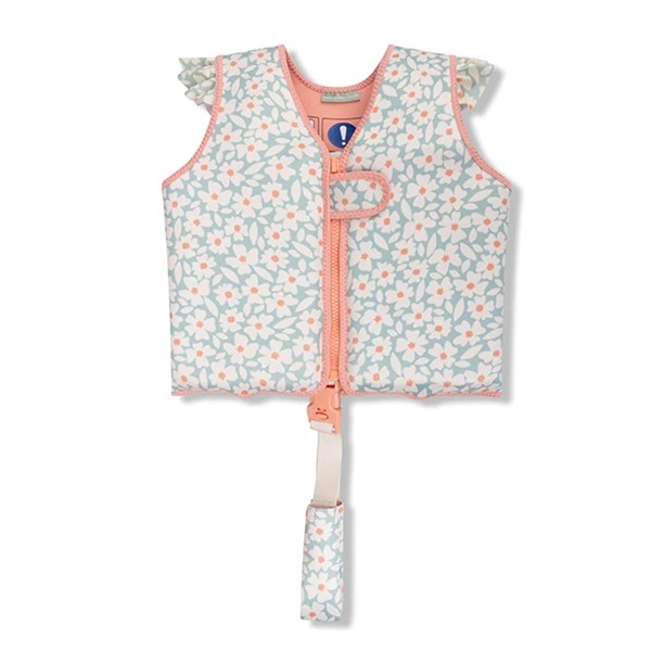 Lasten uimaliivi Swim Essentials Green Flowers
