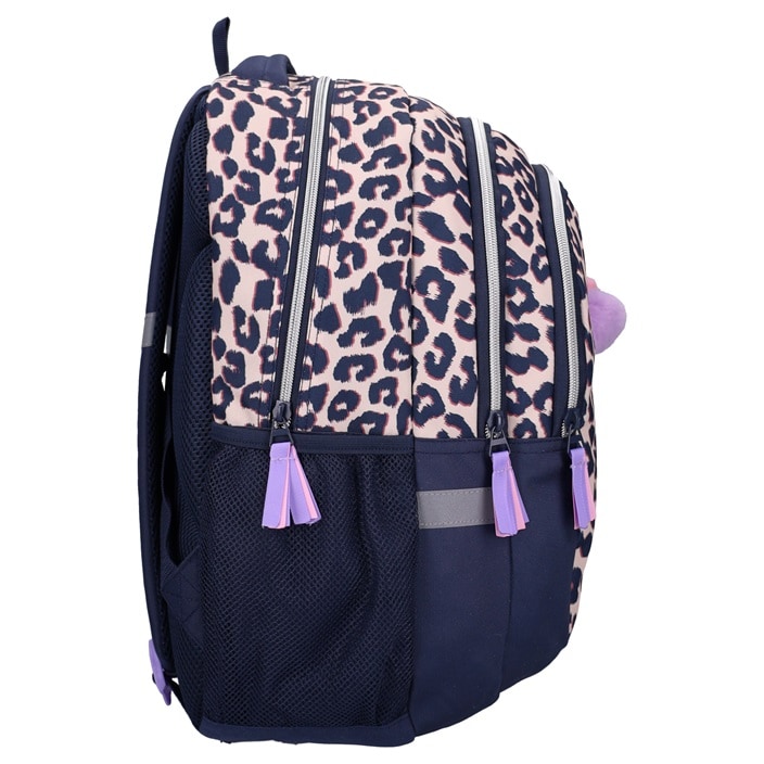 Lasten reppu Studio V Leopard Luxe koulureppu