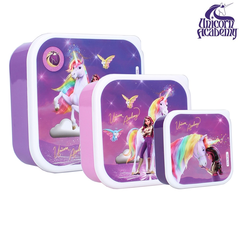 Lasten eväsrasiasetti The Unicorn Academy Fresh Bites