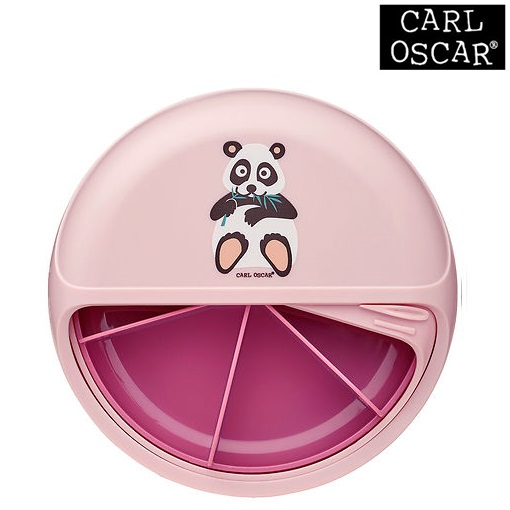 Välipalalaatikko - Carl Oscar SnackDisc Pink Panda
