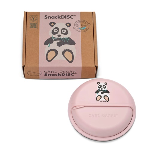 Välipalalaatikko - Carl Oscar SnackDisc Pink Panda