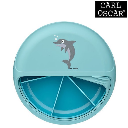 Välipalalaatikko - Carl Oscar SnackDisc Blue Shark