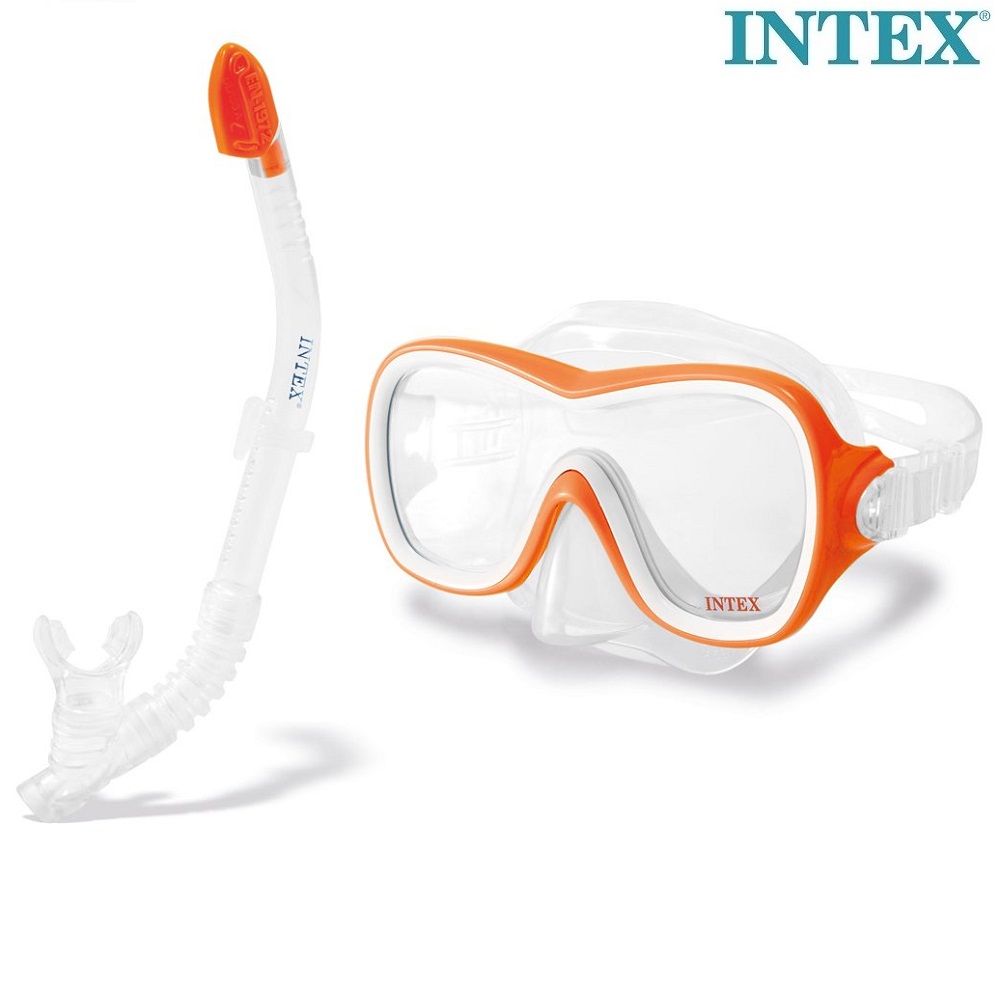 Lasten Maski ja Snorkkeli Intex Orange