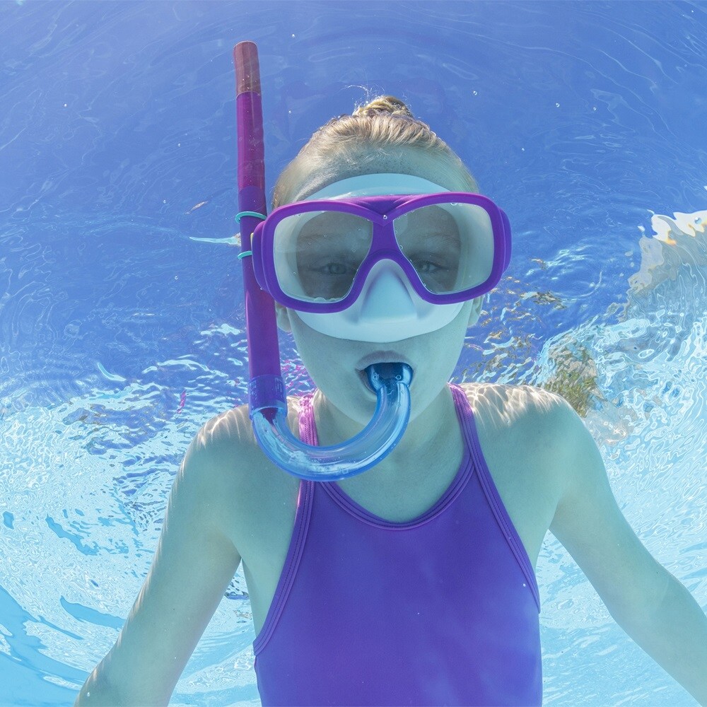 Lasten snorkelisetti Bestway Burst Essentials Cerise