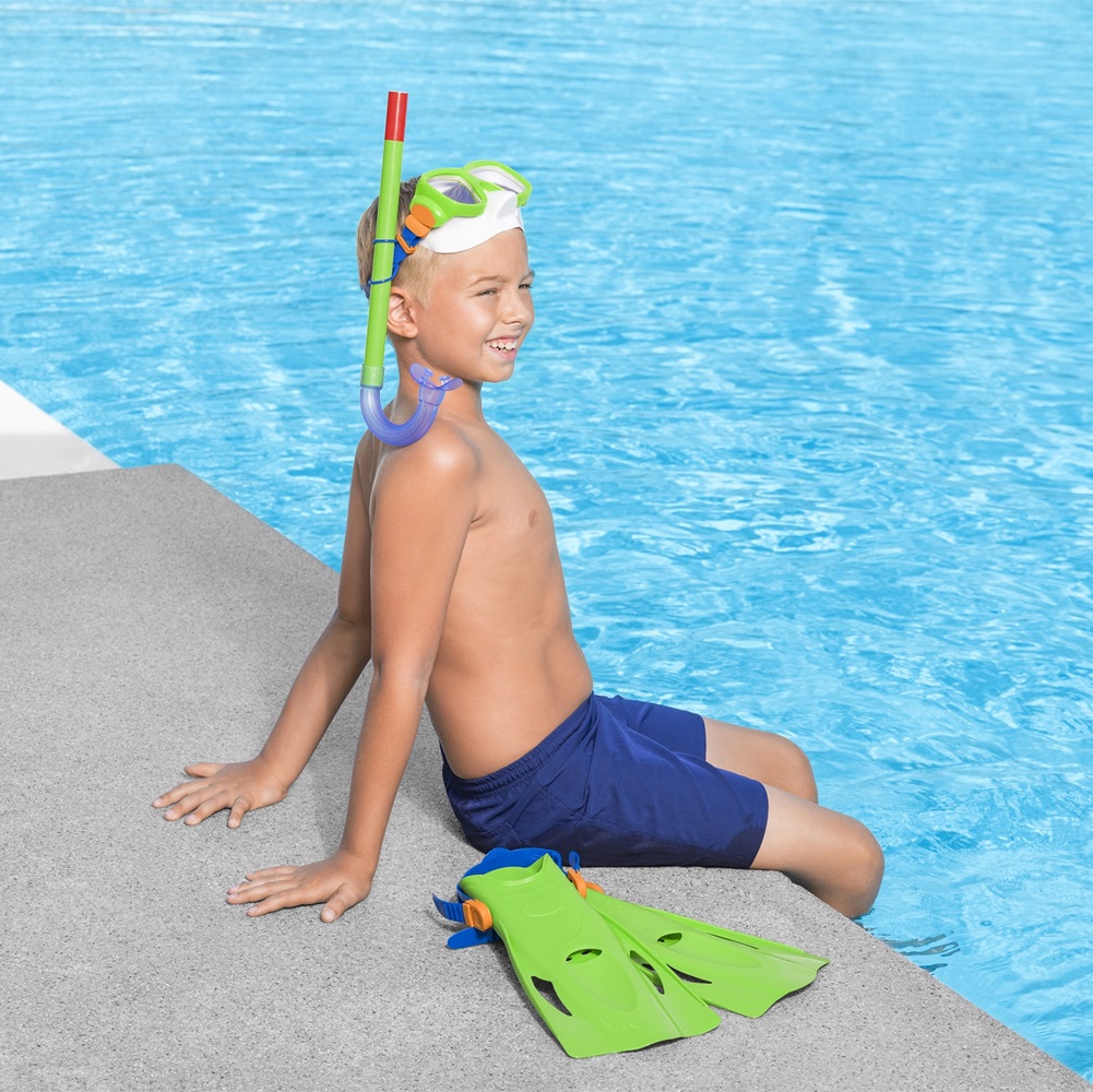 Lasten snorkelisetti Bestway Burst Essentials Green Lasten snorkelisetti Bestway Burst Essentials Green