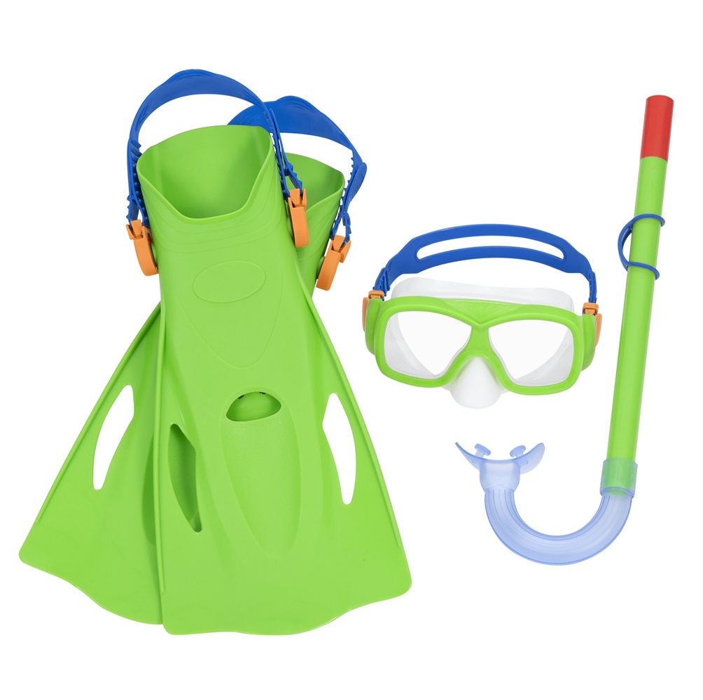 Lasten snorkelisetti Bestway Burst Essentials Green Lasten snorkelisetti Bestway Burst Essentials Green