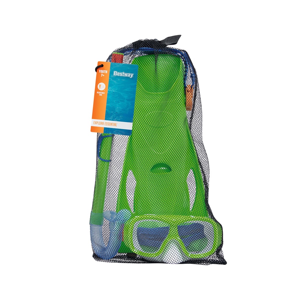 Lasten snorkelisetti Bestway Burst Essentials Green Lasten snorkelisetti Bestway Burst Essentials Green