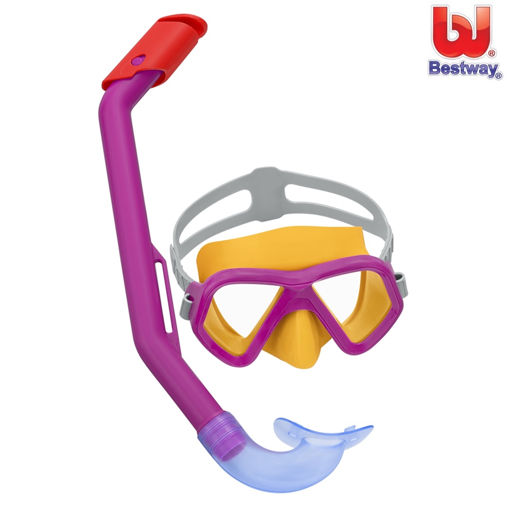 Lasten Snorkkelisetti - Bestway Dominator 3+ Pink