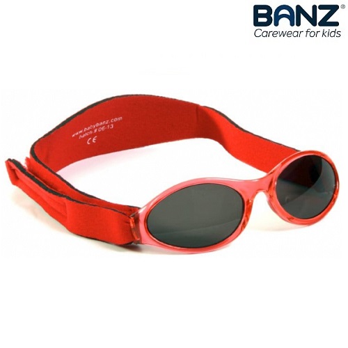 Vauvan aurinkolasit Babybanz Red