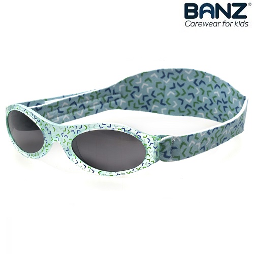 Vauvan aurinkolasit BabyBanz Green Confetti